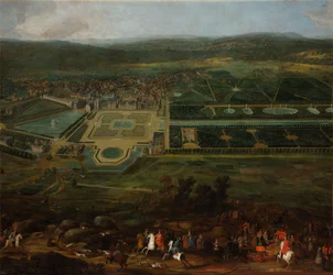 Vue du Château de Fontainebleau